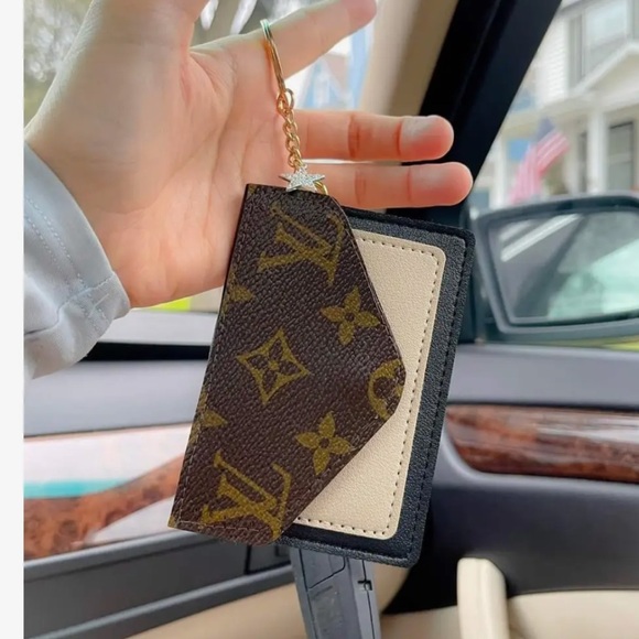 Contagious Couture Accessories - Up cycled Two Tones Credit Card  Holder